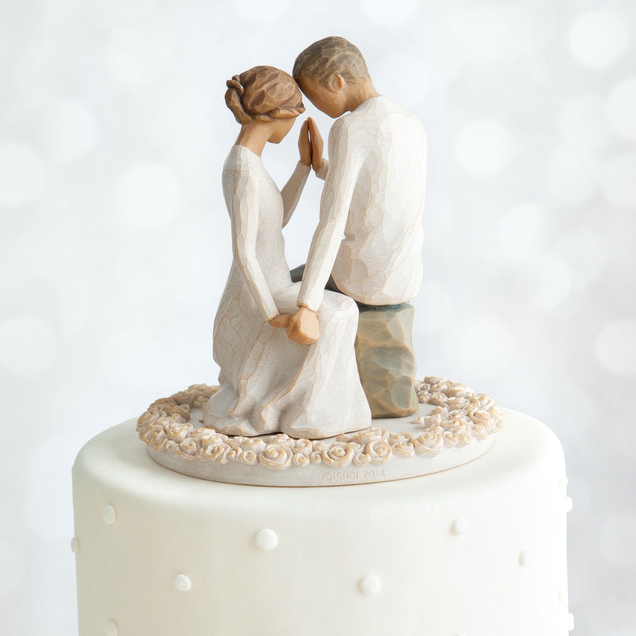 Willow Tree Around You Cake Topper+