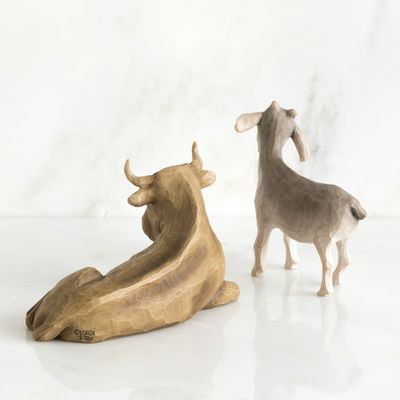 Willow Tree Ox and Goat+