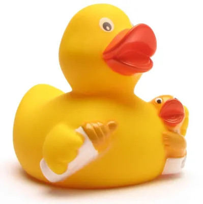 Rubber Duck- Feeding Bottle+
