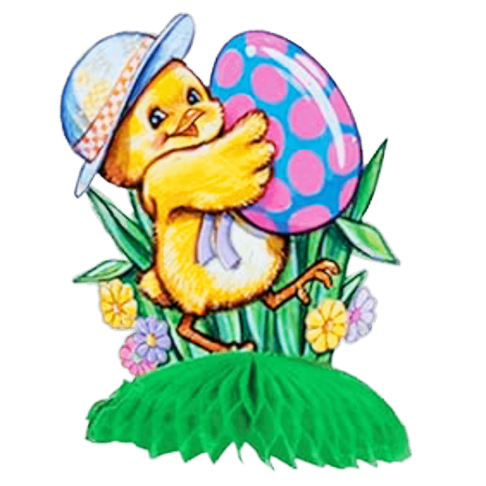 Easter Single Honeycomb Decoration+