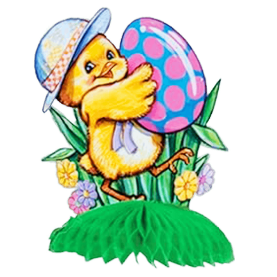 Easter Single Honeycomb Decoration+