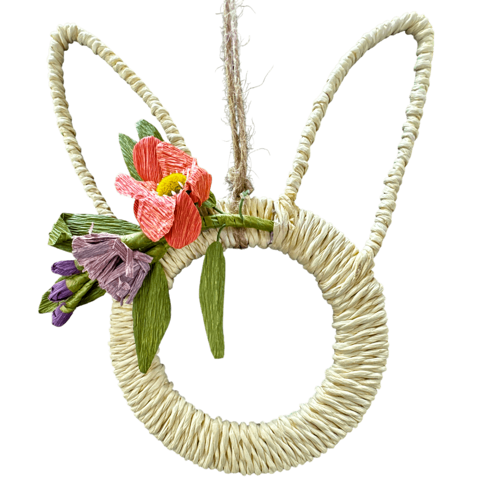 Mini Easter Ears Decorative Wreath+