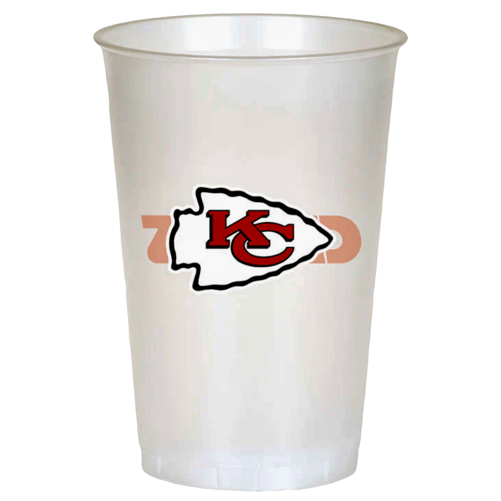 Kansas City Chiefs Plastic Cups 20oz 8ct+