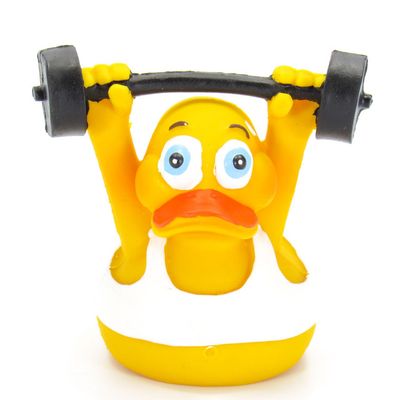 Rubber Duck- Weightlifter+