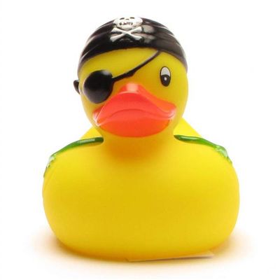 Rubber Duck Pirate Bath with Frog+