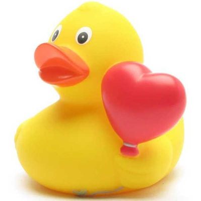 Rubber Duck- Heart Balloon+
