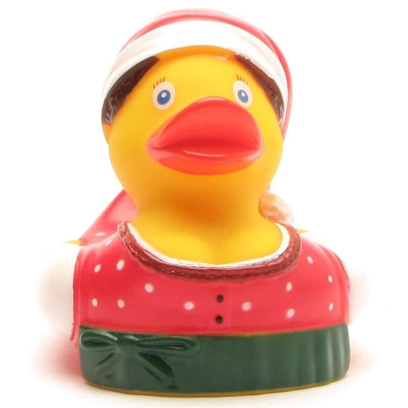 Rubber Duck- Santa Claus in Dirndel+