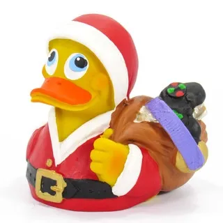 Rubber Duck- Santa Claus+