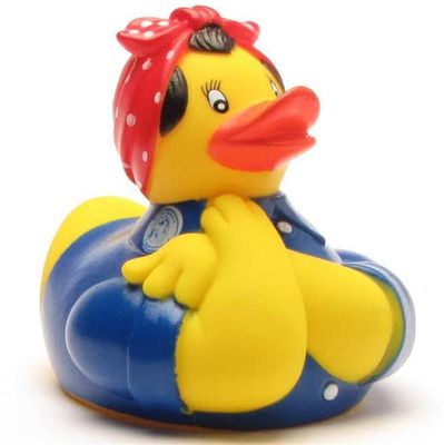 Rubber Duck- Rosie the Riveter+