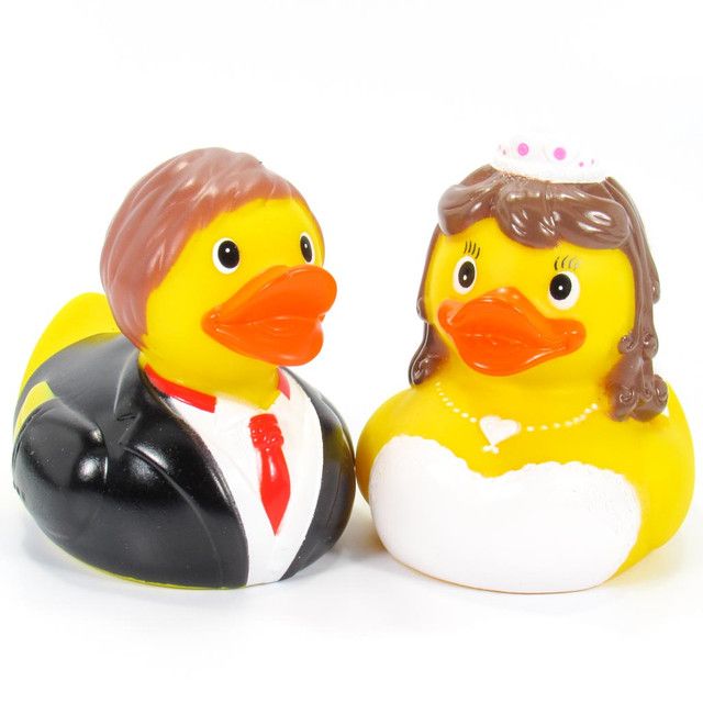 Rubber Duck-Bridal Couple+