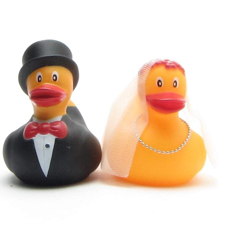 Rubber Duck- Bride and Groom+