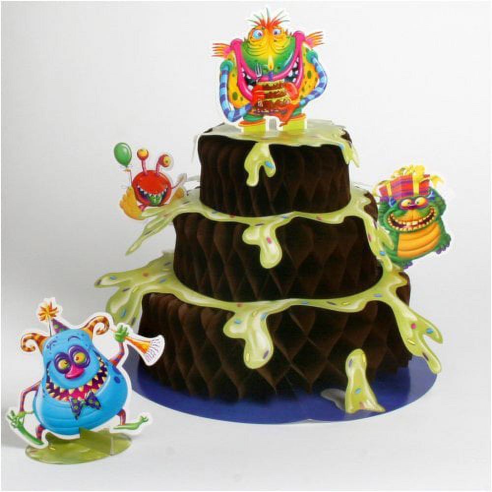 Monster Party Stand Up Centerpiece 12.5inx13in AMZ+