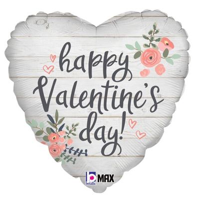 18” Happy Valentines Day Mylar+
