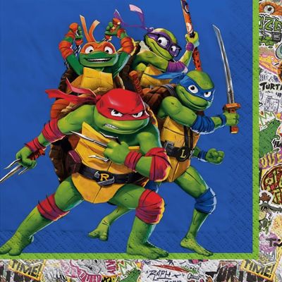 Ninja Turtles Mutant Mayhem Napkins AMZ+