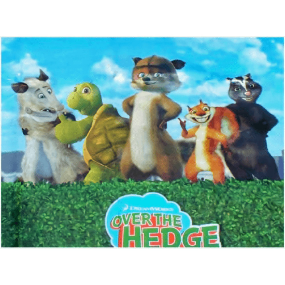 Over The Hedge Plastic Table cover AMZ+