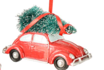 Retro Car, Truck, &amp; Van Ornament +, Style: Retro Car