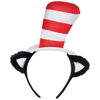 Dr. Seuss Satin “Cat in Hat” Headband AMZ+