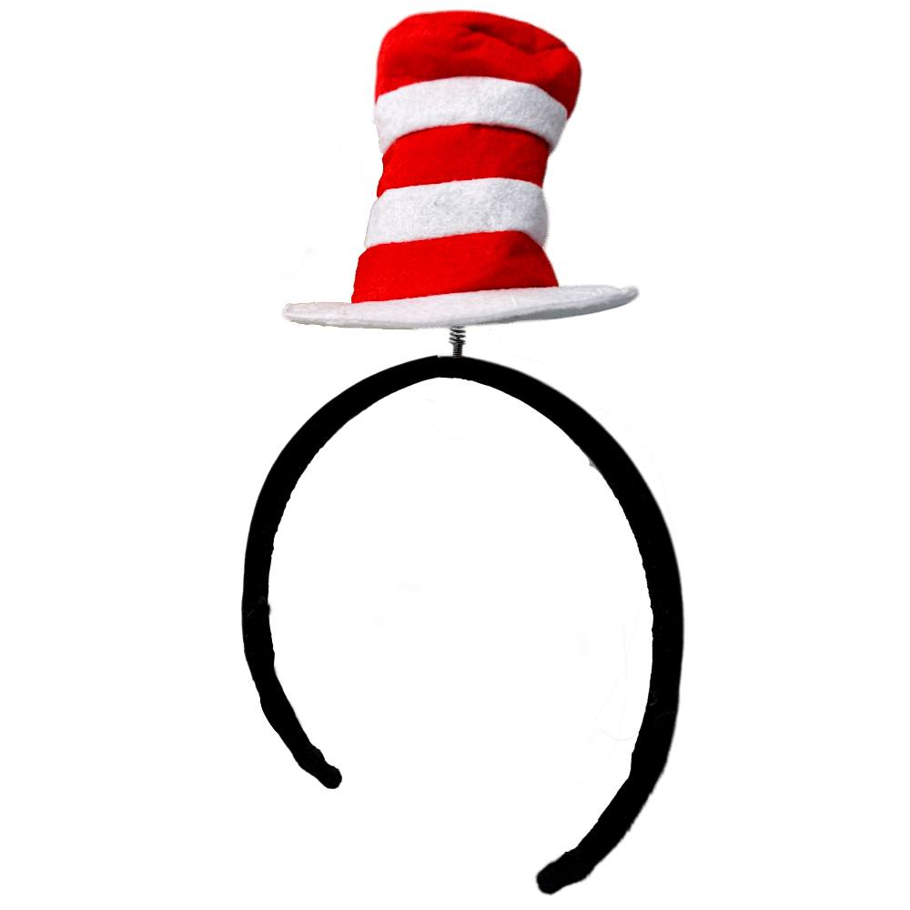 Dr. Seuss “The Cat in the Hat Springy Headband” AMZ+