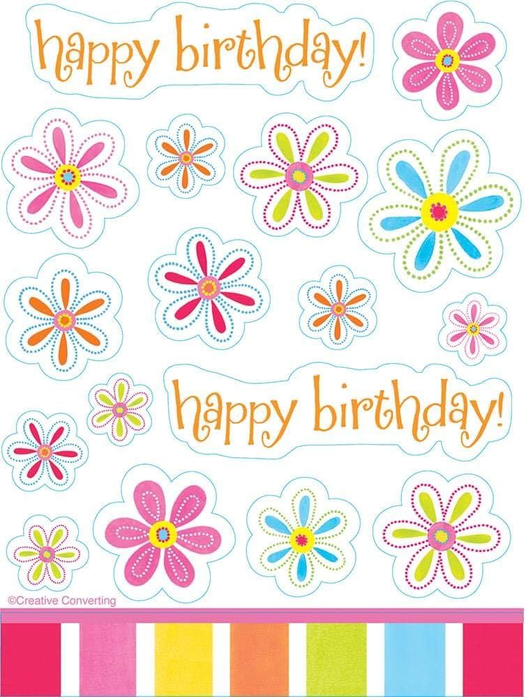 Happy Birthday Value Sticker AMZ+