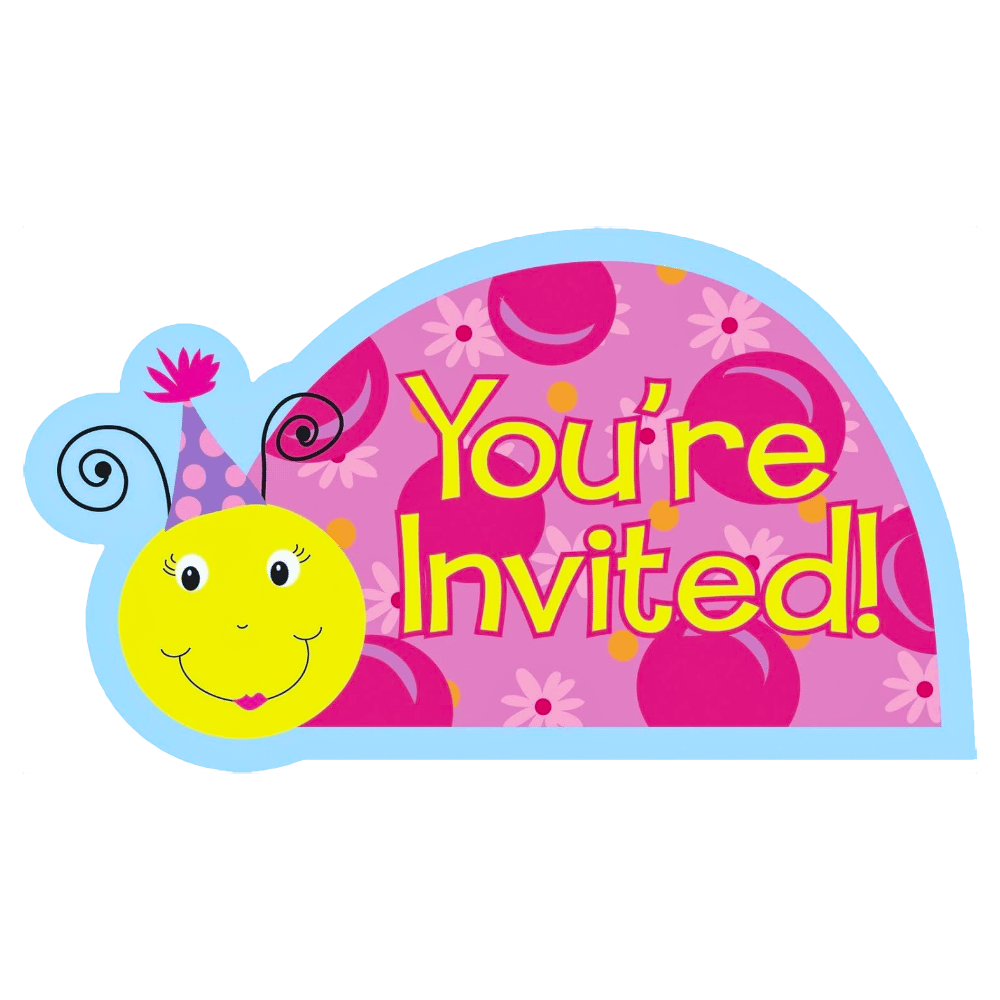 Lil Lady Party Invitations 8ct AMZ+