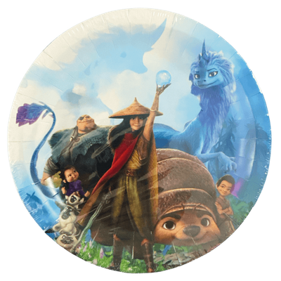 Raya and The Last Dragon Dessert Plates+