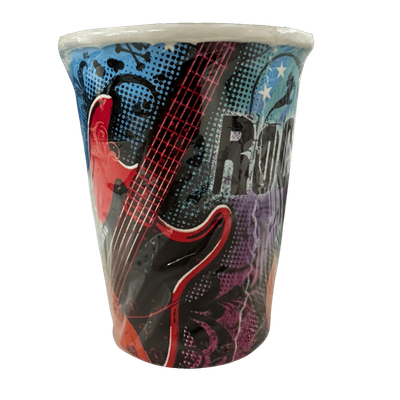 Rock Star 9oz cups 18ct AMZ+