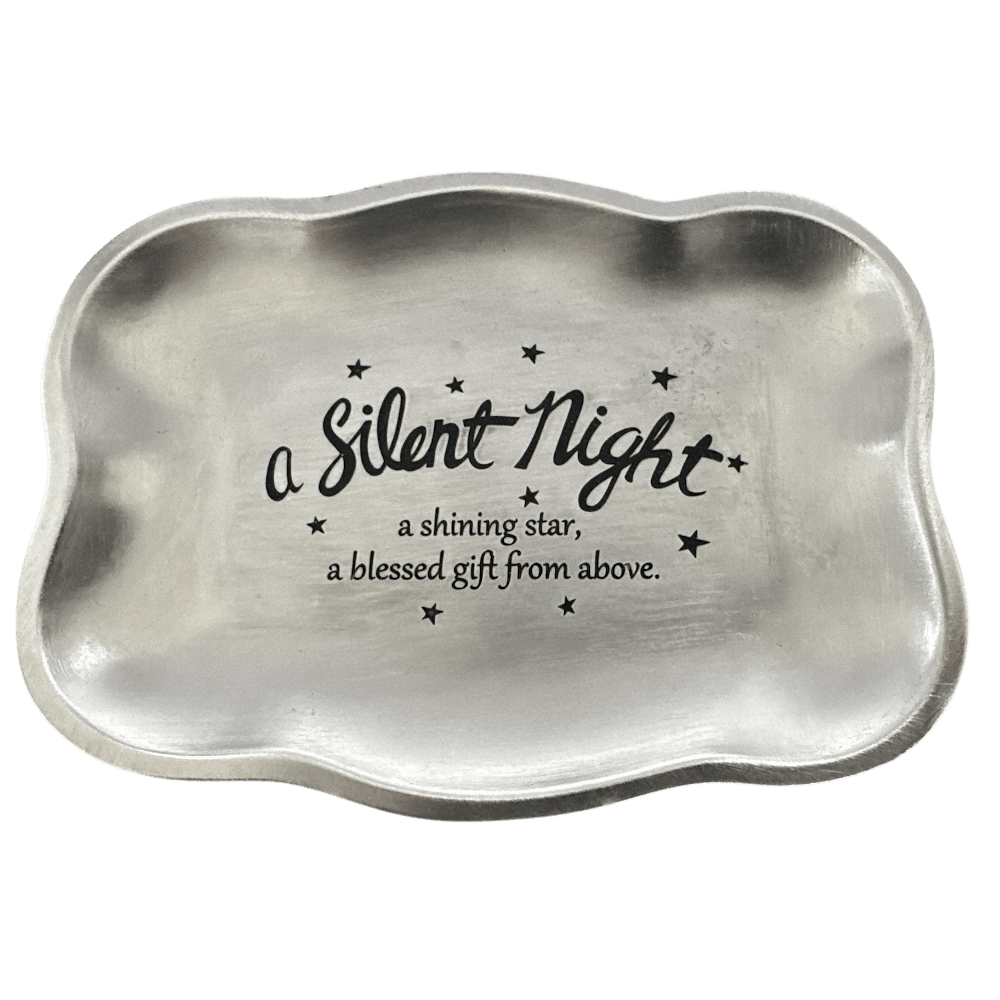 A Silent Night Keepsake Tray+