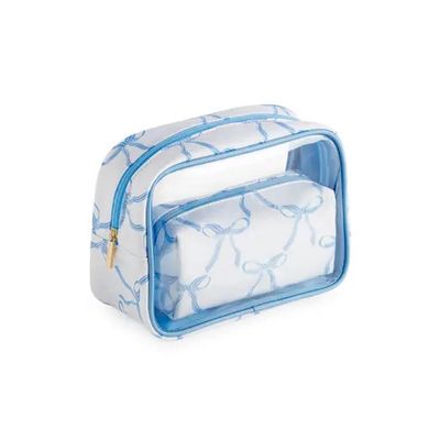 Bow Set Of 2 Cosmetic Case+