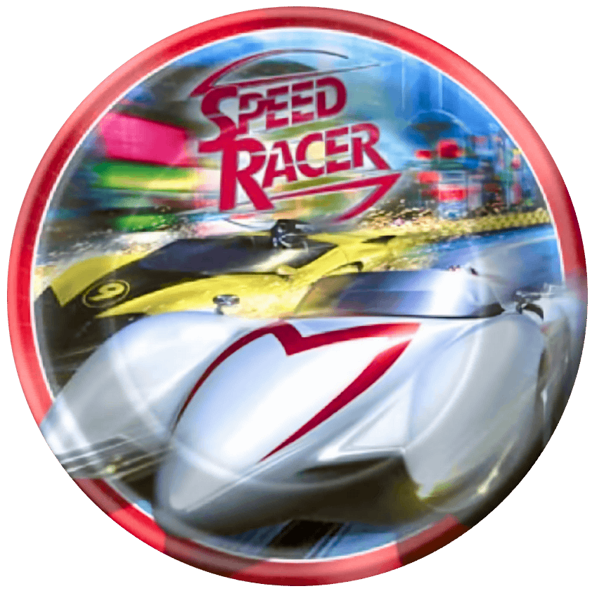 Speed Racer Dinner Plates AMZ+
