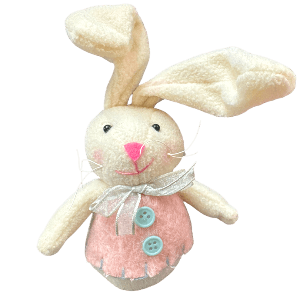 Fabric Mini Bunny pink+