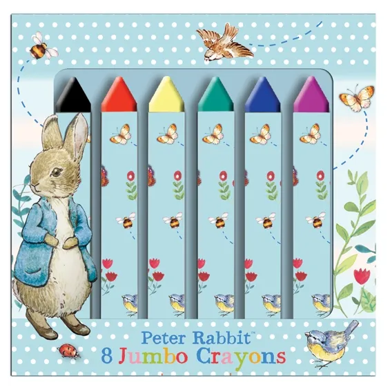 Peter Rabbit Jumbo Crayons+