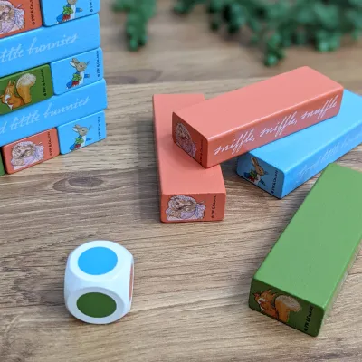World of Beatrix Potter Tumble Tower Game AMZ+