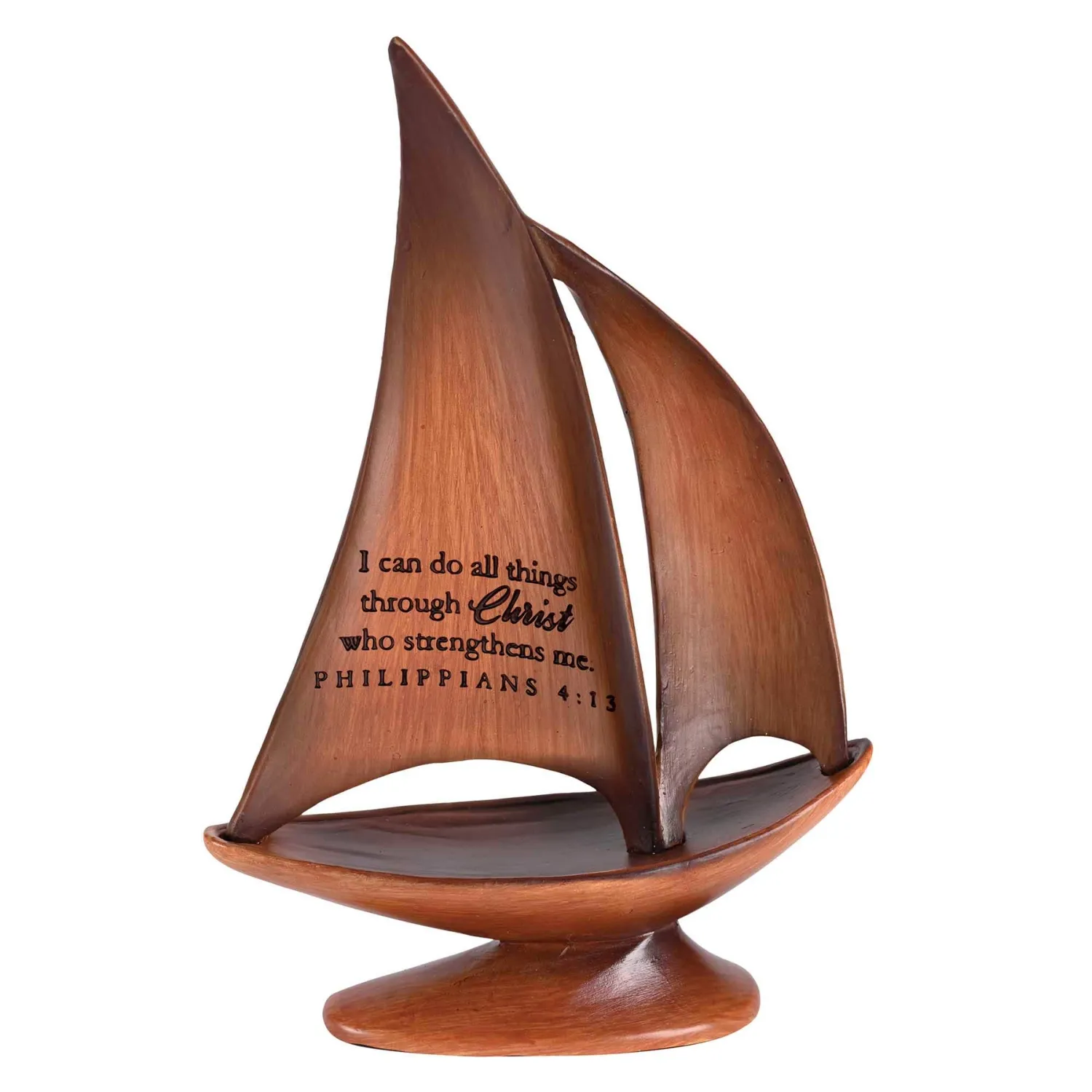 &quot;I Can Do All Things&quot; Sailboat+