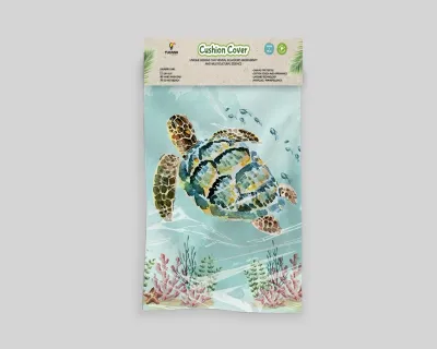 TUCANA Marine Turtle Cushion Cover+