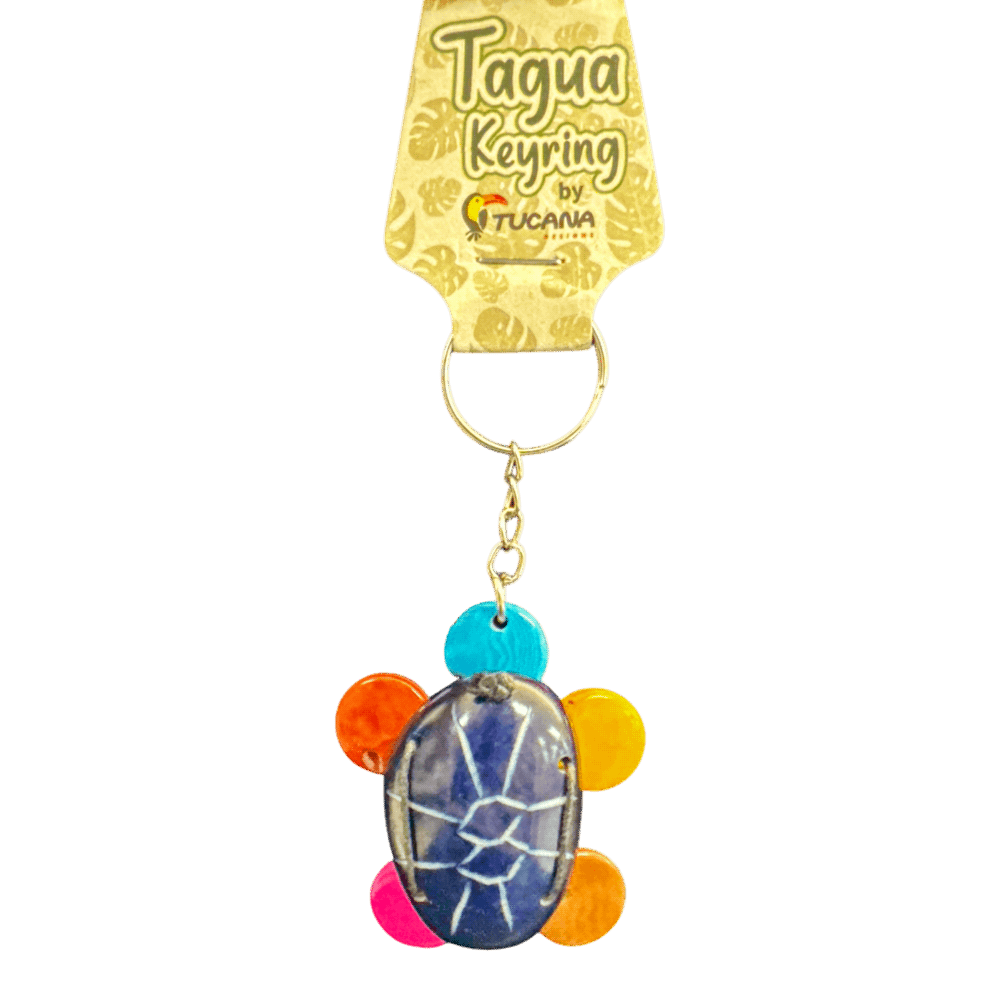 TAGUA  Blue Turtle Keyring+