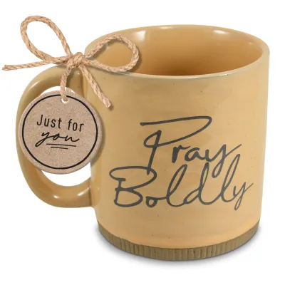 &quot;Pray Boldly&quot; Mug Blush+