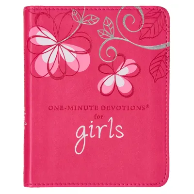 One-Minute Devotional for Girls Faux Leather+
