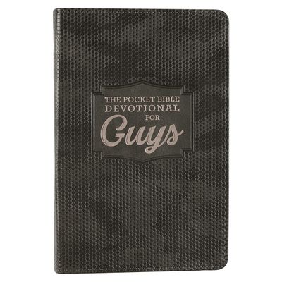 Devotional Pocket Bible for Guys+