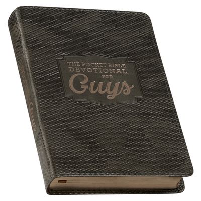 Devotional Pocket Bible for Guys+