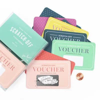 Scratch-Off Vouchers+