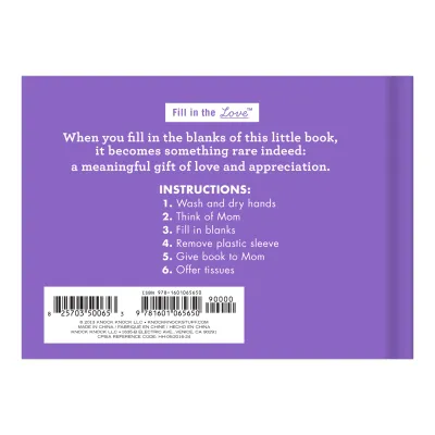 What I love about Mom Fill in Book AMZ+