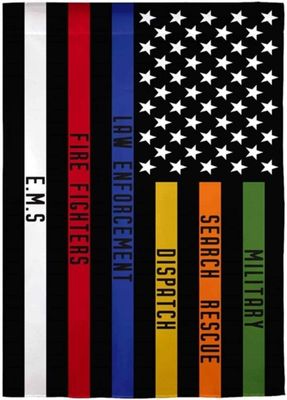 Thin Line Garden suede Flag+