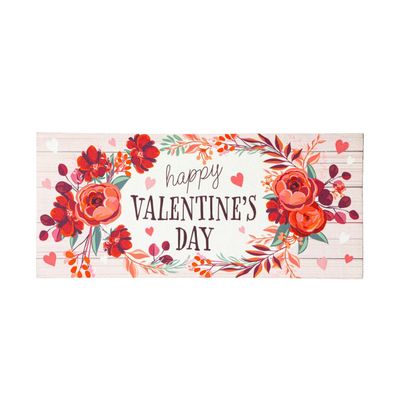 Floral Happy Valentine’s Day Sassafras Switch Insert+