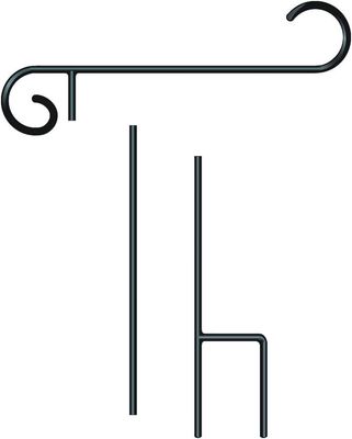 Garden Flag Breakdown Pole+
