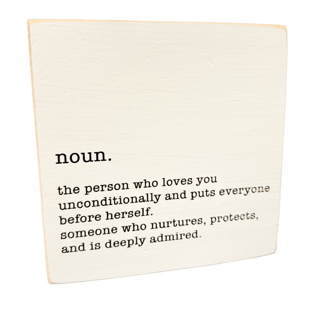 Person Who Loves You Wooden Block+