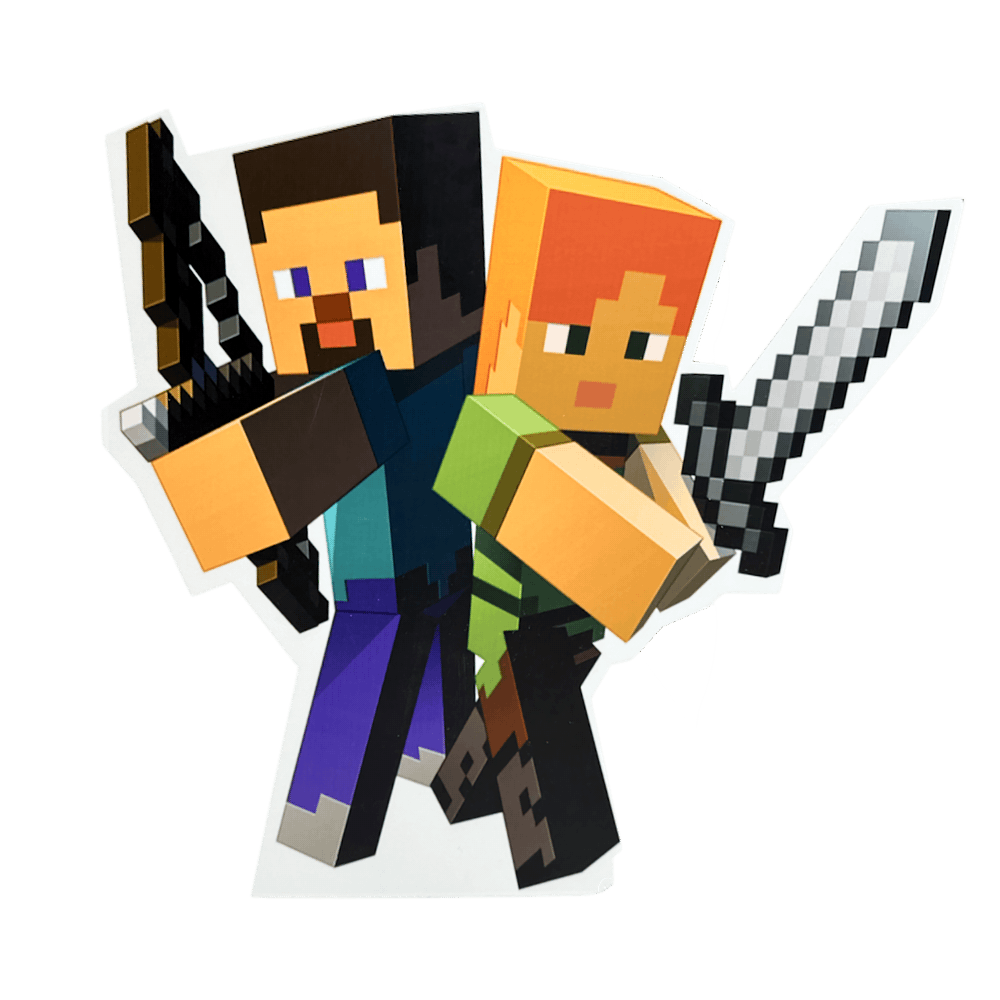Minecraft - Steve &amp; Alex+