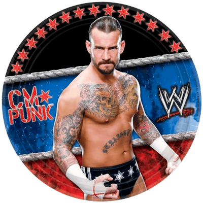 Wrestling WWE Cake Plates 8ct AMZ+