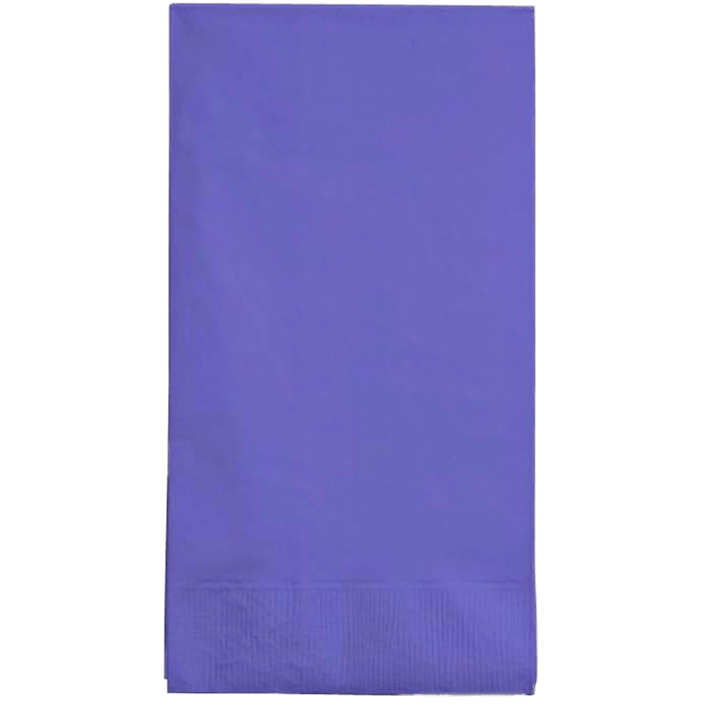 Purple 3ply Guest Napkins 16ct AMZ+