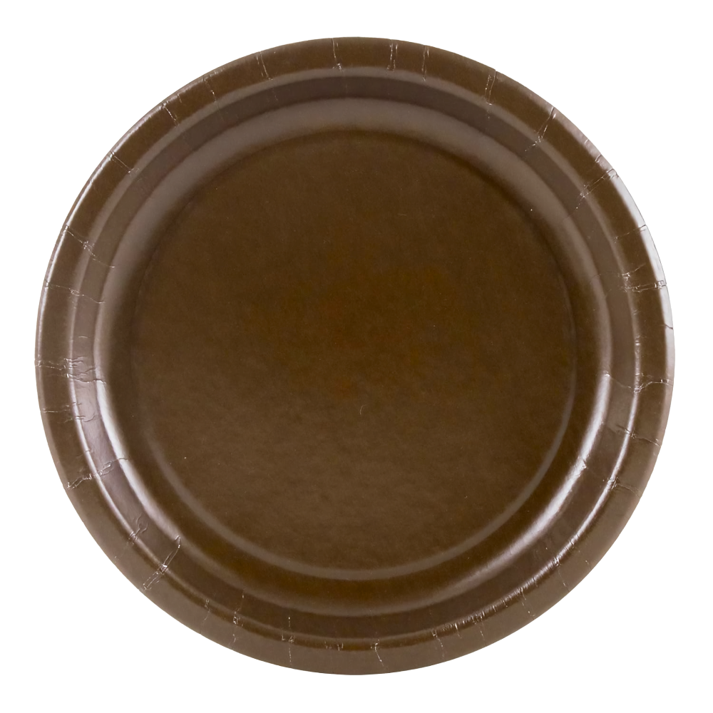 Coffee Brown Dessert Plate+