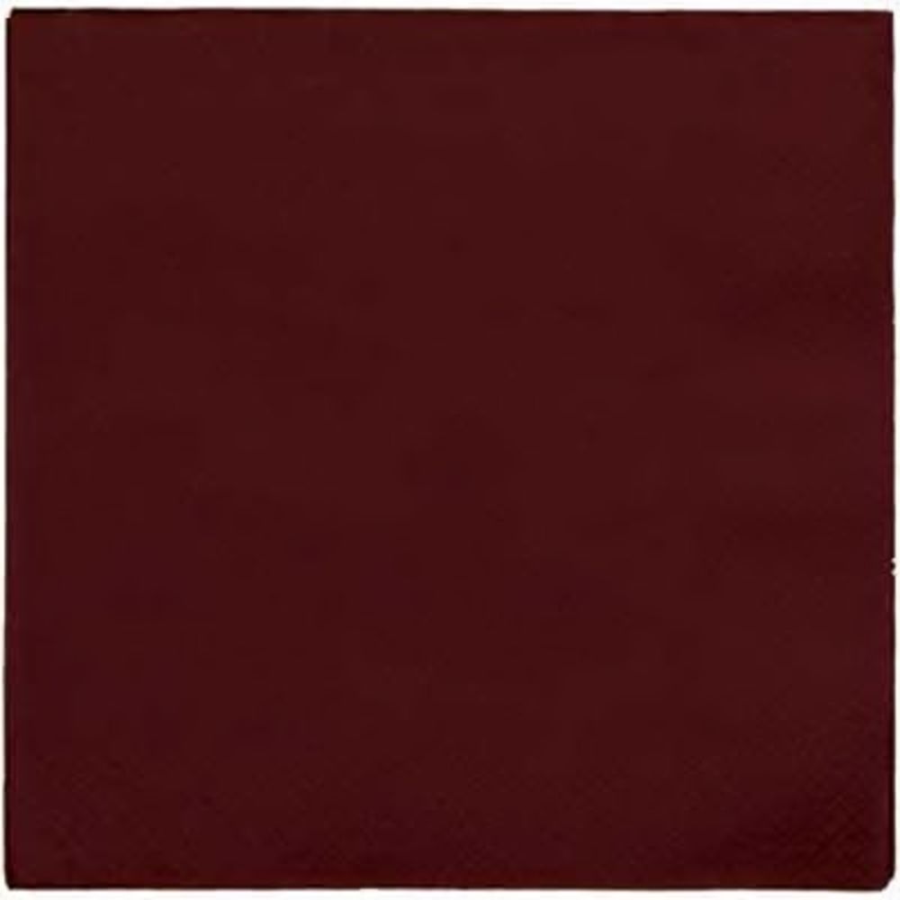Coffee Brown Din Napkin 25ct+